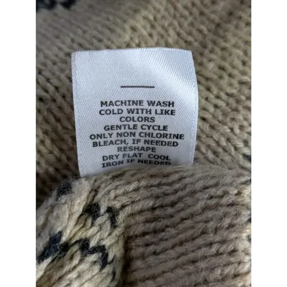 Charming Charlie Beige Size Small Open Cardigan Black Beige Long Sleeve - Picture 8 of 8